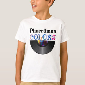 T-shirt Album demi-vinyle "Couleurs"