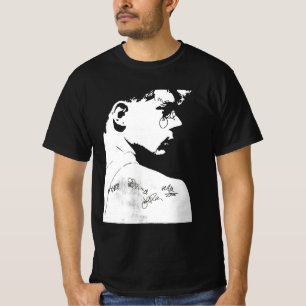 T-shirt Album haineux de rétro creux