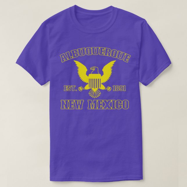 T-shirt Albuquerque Nouveau-Mexique Albuquerque NM (Design devant)