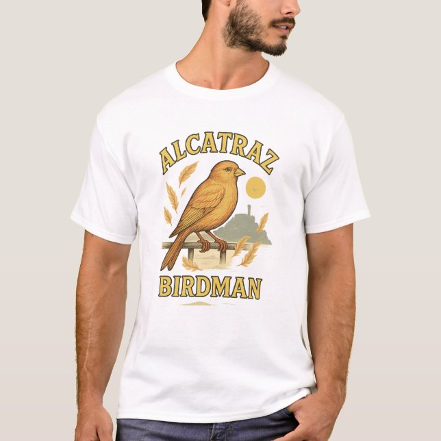 T-shirt Alcatraz Birdman (Devant)