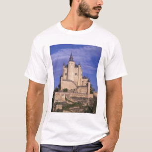 T-shirt Alcazar, Ségovie, Castille-et-León, Espagne, Unesc