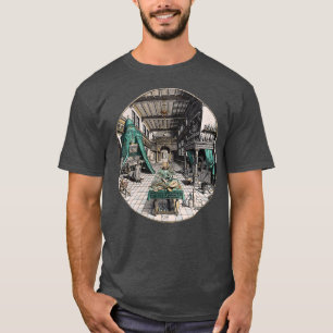T-shirt Alchemistx27s Laboratoire par Heinrich Khunrath