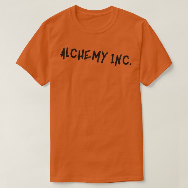 T-shirt Alchemy Inc (Design devant)