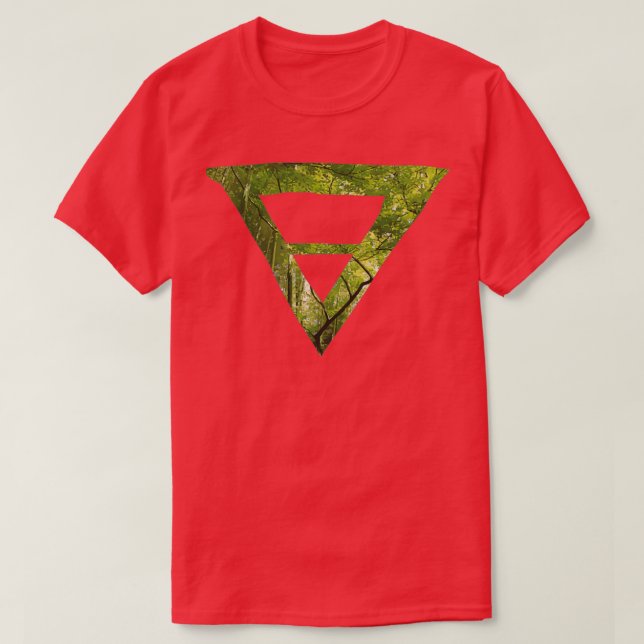 T-shirt Alchimie de l'élément terrestre 5 (Design devant)