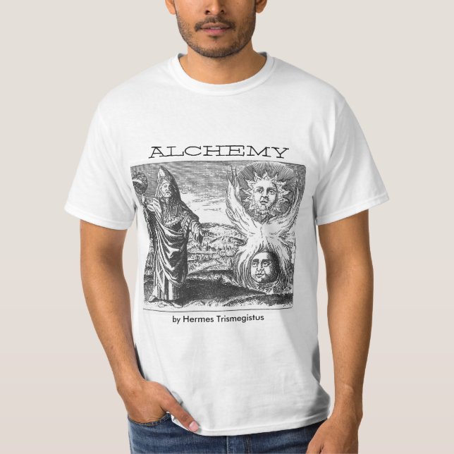 T-shirt Alchimie par Hermes Trismegistus (initiations (Devant)