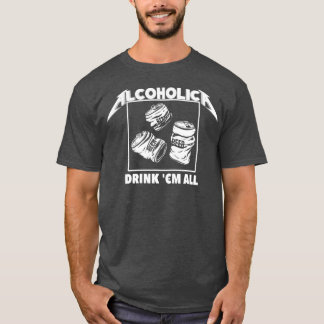 T-SHIRT ALCOHOLICA