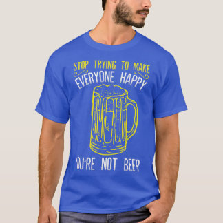 T-shirt Alcool Youx27re Pas de bière Drôle Hommes Femmes C