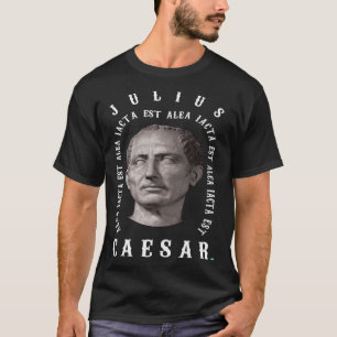 T-shirt Alea iacta est La mort est Cast Latin Julius Caesa