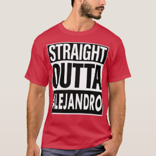 T-shirt Alejandro Nom Droit Devant Alejandro
