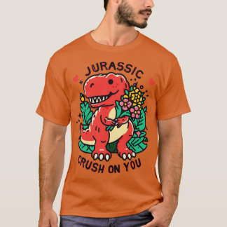 T-shirt Alerte d'écrasement Ce TRex a un Soft sérieux pour