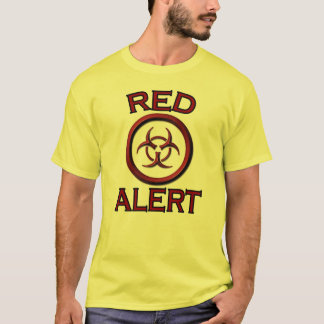 T-shirt Alerte rouge