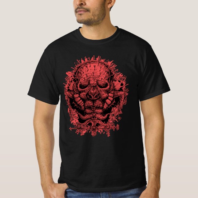 T-shirt Alerte rouge de la Dernière mutation (Devant)