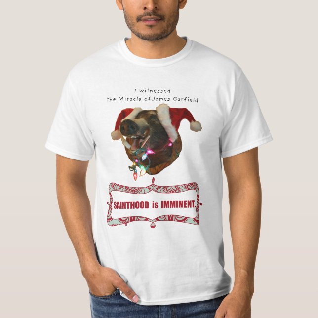 T-shirt Alertez le pape (Devant)
