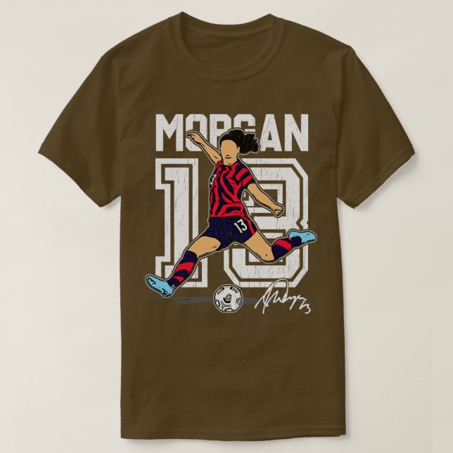 T-shirt Alex Morgan grungy (Design devant)
