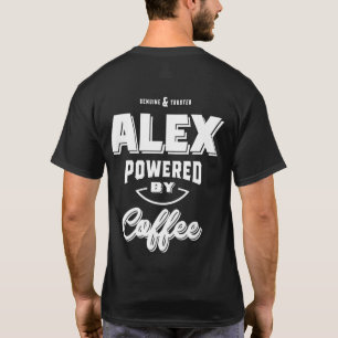 T-shirt Alex Nom personnalisé Anniversaire Cadeau
