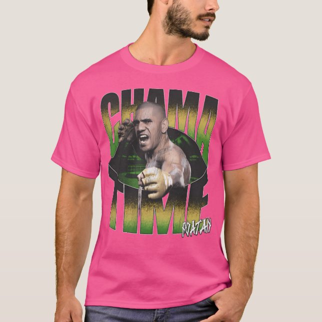 T-shirt Alex Pereira Chama Time Poatan (Devant)