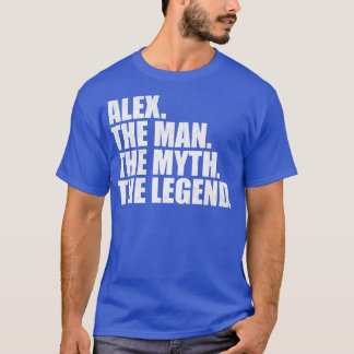 T-shirt AlexAlex Nom Alex prénom Alex