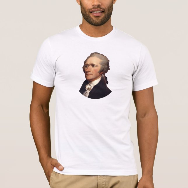 T-shirt Alexander Hamilton par John Trumbull (Devant)