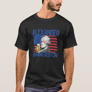 T-shirt Alexander Hammeredton 4 juillet Alexander Hamilt