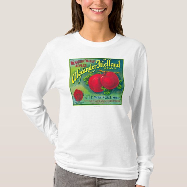 T-shirt Alexandre Kielland Apple marquent - le cachemire, (Devant)