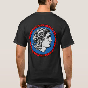 T-shirt Alexandre la grande chemise de joint de portrait