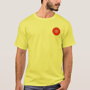 T-shirt Alexandre la grande chemise macédonienne de rouge