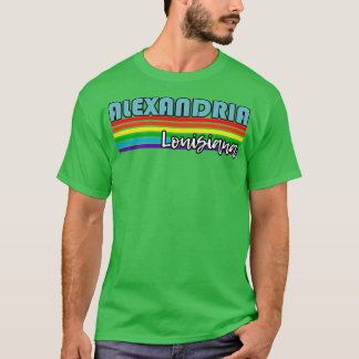 T-shirt Alexandria Pride Alexandria LGBT Cadeau LGBT GBTQ 