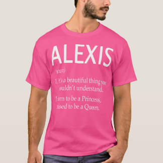 T-shirt Alexis Name Cadeau