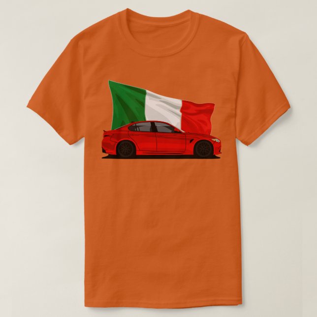 T-shirt Alfa Romeo Giulia (Design devant)