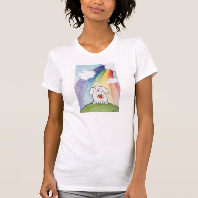 T-shirt Alfred et le pont en arc-en-ciel (Devant)