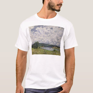 T-shirt Alfred Sisley   la Seine chez Suresnes