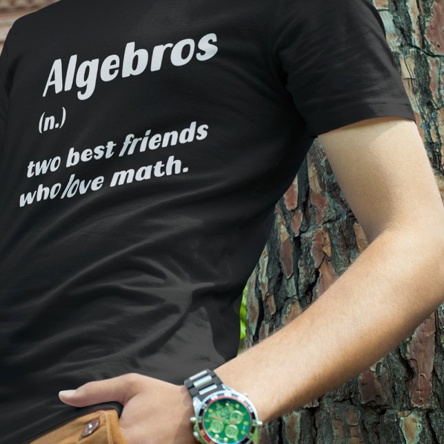 T-shirt Algebros - Meilleurs Amis Math (Créateur téléchargé)