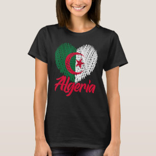 T-shirt Algérie Algérien Arabe Algérien Berbère Afrique Ti
