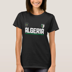 T-shirt Algérie Drapeau algérien Patrimoine des racines af