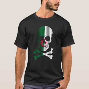 T-shirt Algérie Drapeau Drapeau Drapeau Drapeau Algérie