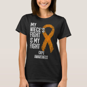 T-shirt Algodystrophie Le combat de ma nièce est mon comba