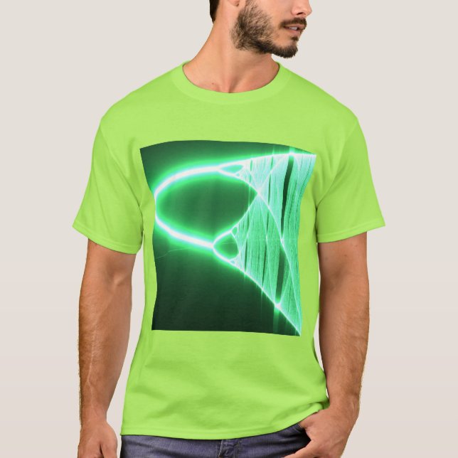 T-shirt Algorithme de croissance des automates cellulaires (Devant)