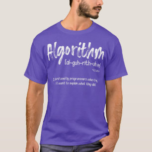 T-shirt Algorithme de programmation de codeur