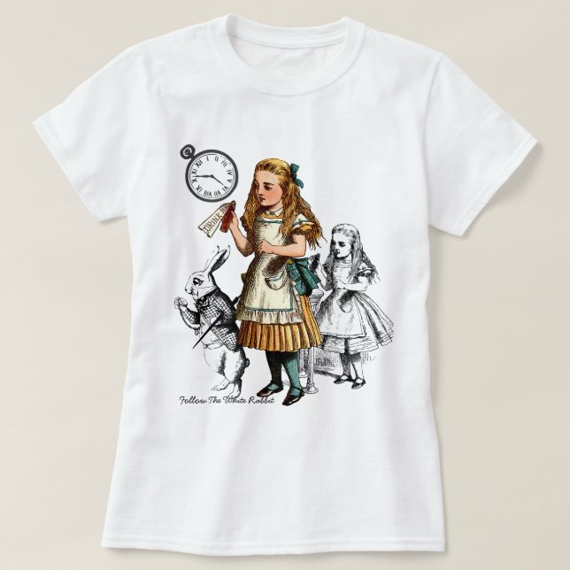 T-shirt Alice au pays des merveilles (Design devant)