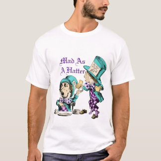 T-shirt Alice au pays des merveilles Mad Hatter Funny