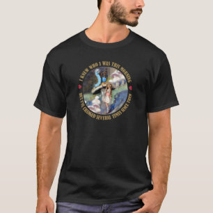 T-shirt Alice et Caterpillar au pays des merveilles