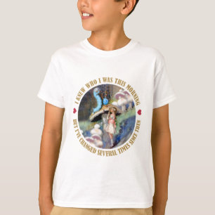 T-shirt Alice et Caterpillar au pays des merveilles