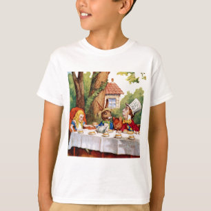 T-shirt Alice et le thé du chapelier fou au pays des