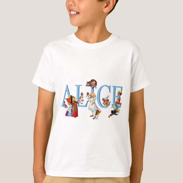 T-SHIRT ALICE ET SES AMIS AU MERCREDI (Devant)