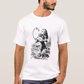 T-shirt Alice joue le croquet