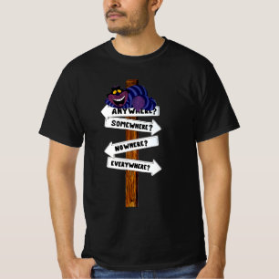 T-shirt Alice Nous sommes tous fous ici, drôle