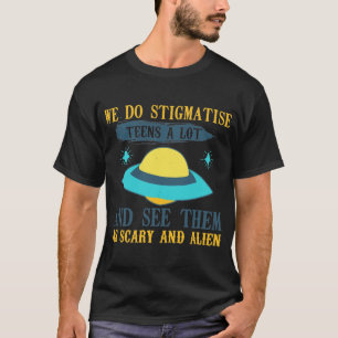 T-shirt Alien