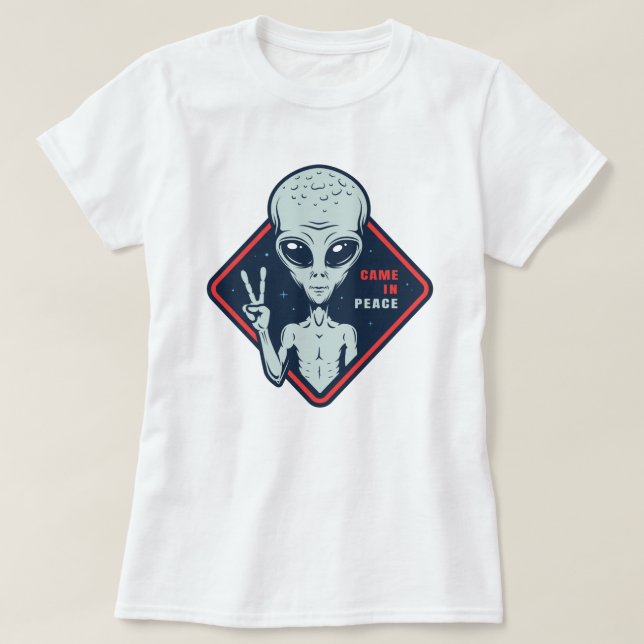 T-shirt Alien (Design devant)