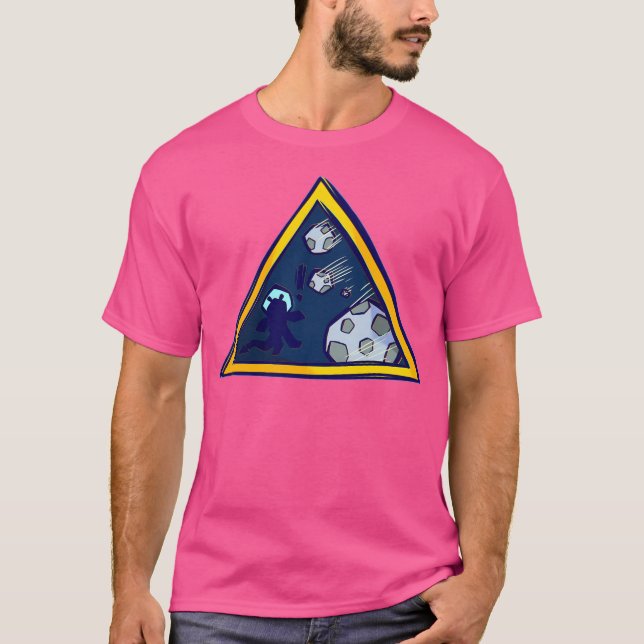 T-shirt Alien Astroïde (Devant)