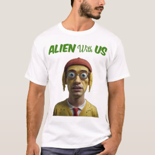 T-shirt Alien avec nous